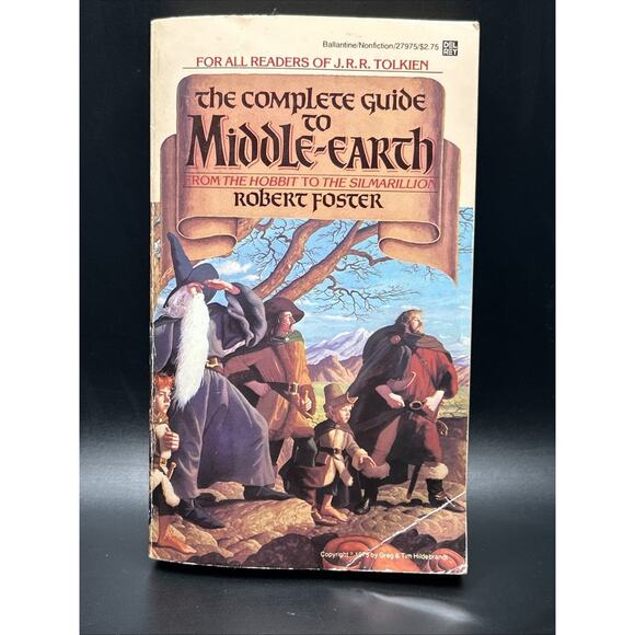 Complete guide to Middle-Earth Hobbit to Silmarillion Foster Paperback - Picture 1 of 10
